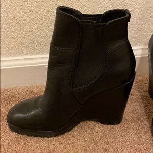 Michael Kors Women's Thea Wedge Booties - Black